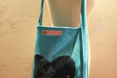 Borsa Shopper TOTE bag & Babywearing con applicazione Piccolo Principe